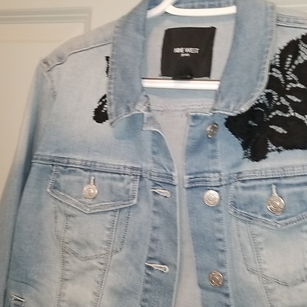 Custom jean jacket